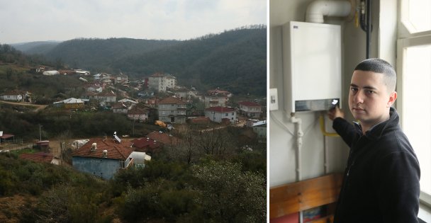 Ovacık Mahallesi'nde doğalgaz sevinci