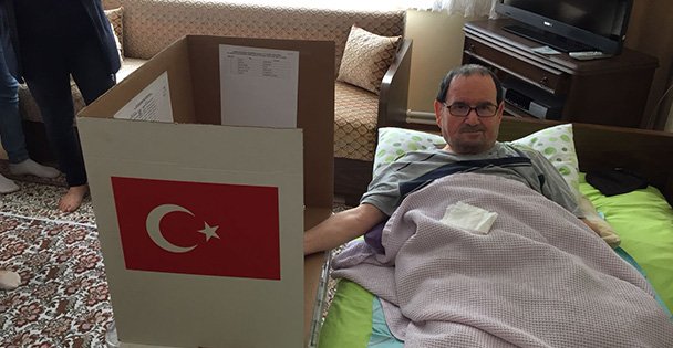 Oyunu hasta yatağında kullandı