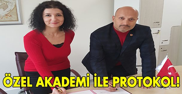 Özel Akademi ile protokol