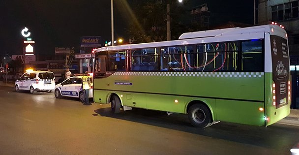 Özel halk otobüslerinden çıkanlar şaşırttı
