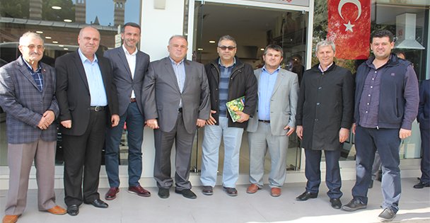 Özgenç'i ziyaret ettiler!