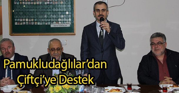 Pamukludağlılar'dan Çiftçi'ye Destek
