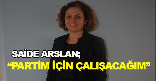 'Partim için çalışacağım”