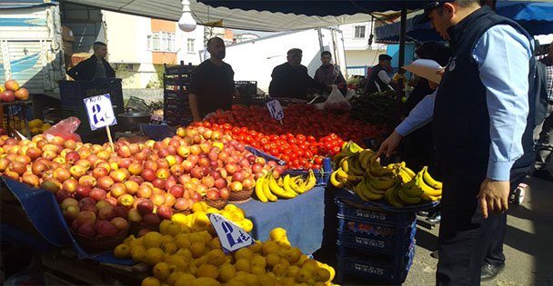 Pazar yerleri denetim altında