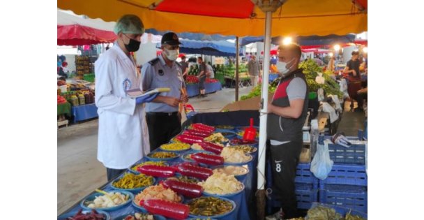 PAZARLARDA ZABITA DENETİMLERİ