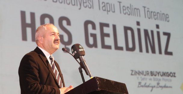 Pelitli'de Tapular Başkan Büyükgöz'den