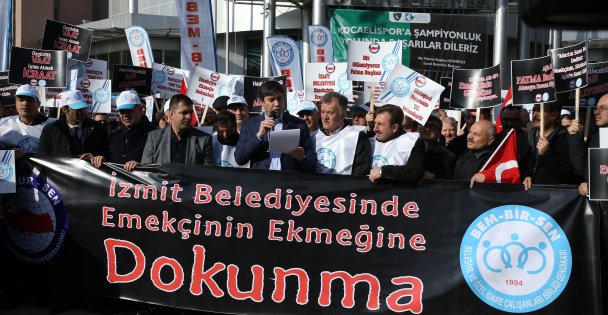 Personelin sözleşmesinin yenilenmemesine tepki