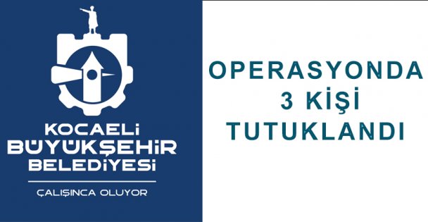 PKK/KCK Operasyonunda 3 Kişi Tutuklandı