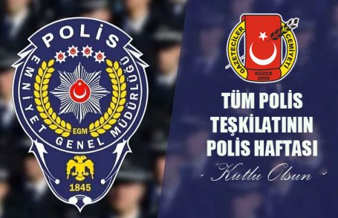 POLİS HAFTASI KUTLAMALARI YAPILIRKEN... KİM NE YAPTI?