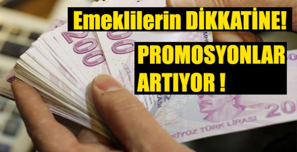 Promosyon artıyor