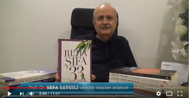 Sefa Saygılı kitaplarını anlatıyor