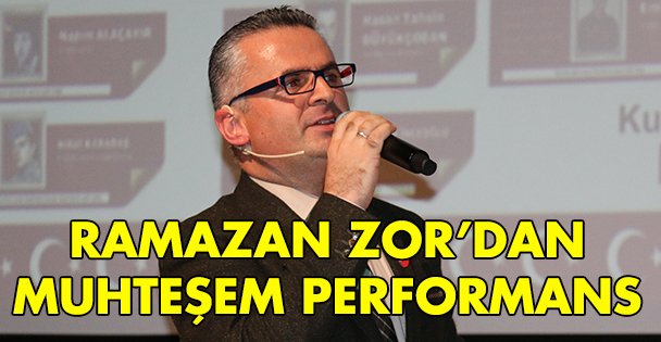 Ramazan Zor'dan muhteşem performans