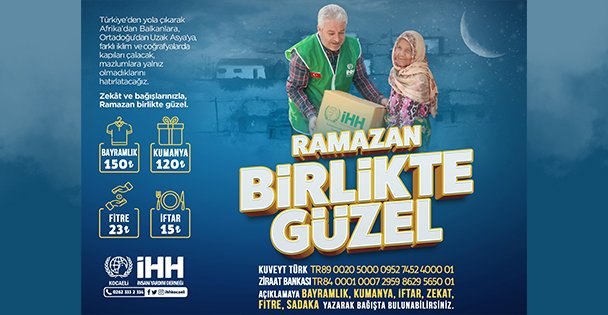 Ramazan'da 120 Ülke ve Bölgedeyiz