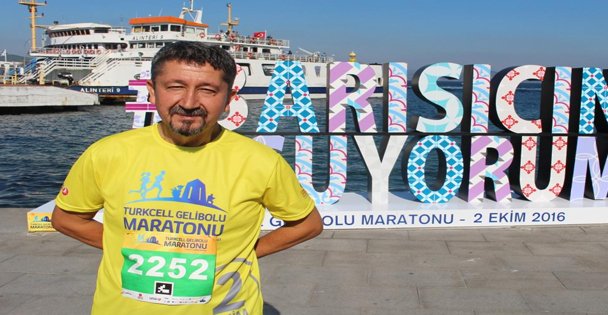 Rıdvan Şükür, Gelibolu Maratonu'nda koştu