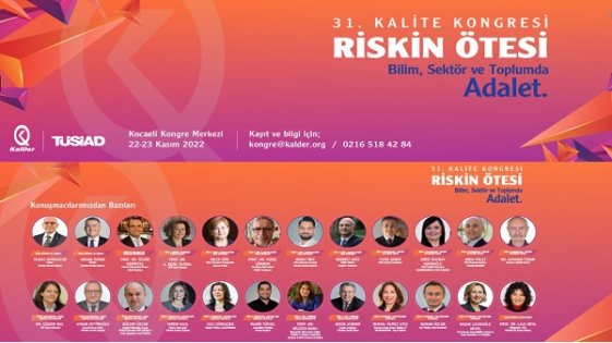 Riskin Ötesinin Keşfi KalDer'in Kalite Kongresi ile Başlıyor