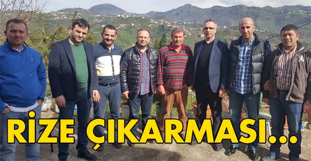 Rize'ye çıkarma yaptılar!