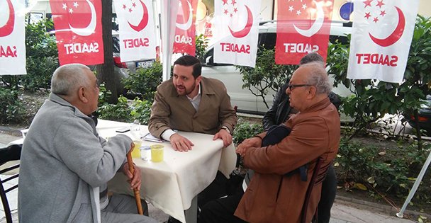 Saadet çadırları dert çadırına döndü