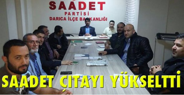 Saadet çıtayı yükseltti!