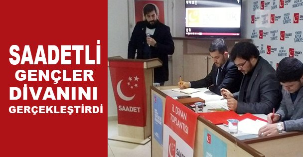 Saadetli gençler divanını gerçekleştirdi