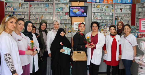 Saadetli kadınlar Eczacıları unutmadı