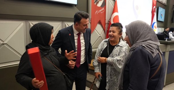 Saadetli Türel şehit aileleri buluşmasına katıldı