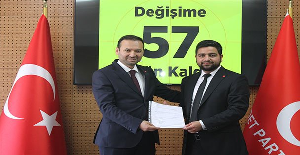 Saddet gençliğinin başkanı, aday adayı oldu