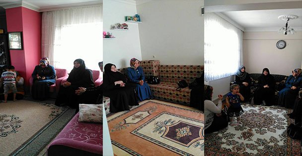 Saddet için ev ev dolaşıyor
