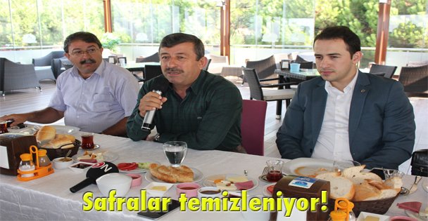 Safralar temizleniyor!