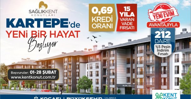 Sağlık Kent Konutları'na Yeni Evim finansmanı