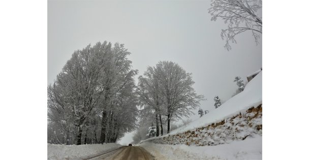 Samanlı Dağları'nda Eşsiz Tablo