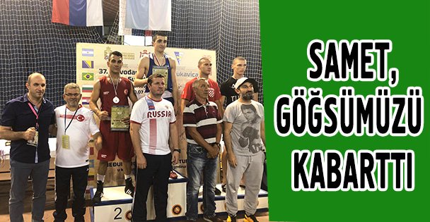 Samet Ersoy Göğsümüzü kabarttı