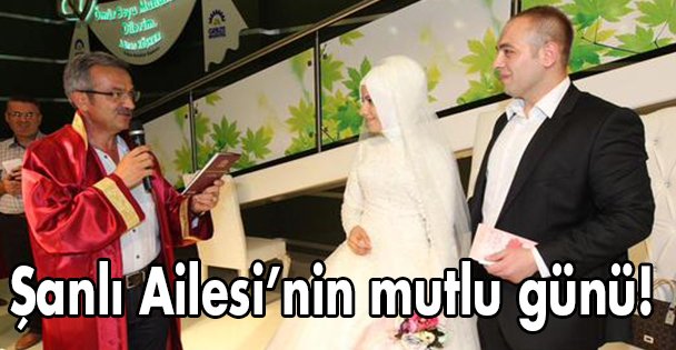 Şanlı Ailesi'nin mutlu günü!