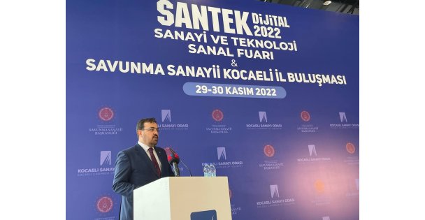 SANTEK Dijital Fuarı ve Savunma Sanayi İl Buluşması başladı