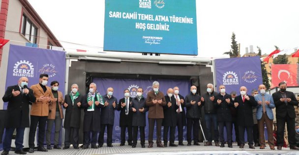Sarı Cami Projesi'nin Temeli Dualarla Atıldı