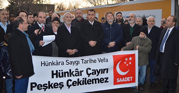 Satışa bir tepki de Saadet'ten