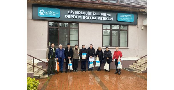 Saygınlar Kulübü üyelerine afet bilinci kazandırıldı