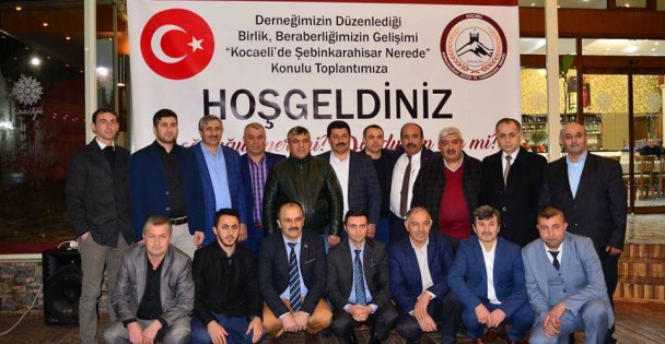 Şebinkarahisarlılar gecede buluştu!