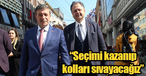 'Seçimi kazanıp kolları sıvayacağız”
