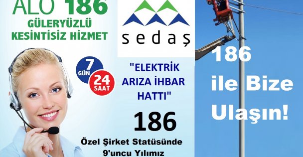 Sedaş Bayram İçin Önlem Alıyor