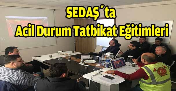 SEDAŞ'ta Acil Durum Tatbikat Eğitimleri