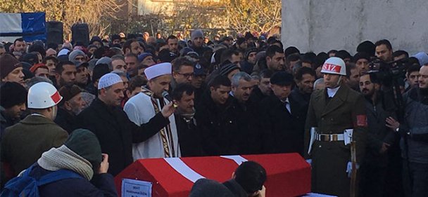 Şehidimiz son yolculuğuna uğurlandı