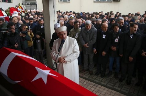 Şehidimize son görev!