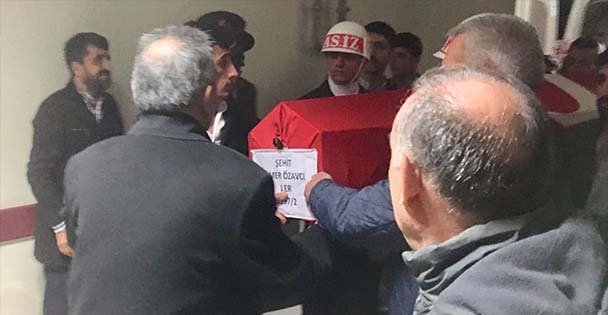 Şehidin cenazesi Kocaeli'ye getirildi
