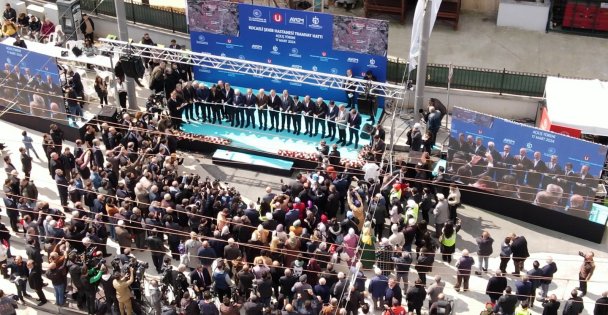 Şehir Hastanesi Tramvay Hattı törenle açıldı