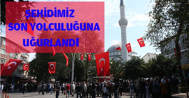 Şehit astsubay son yolculuğuna uğurlandı