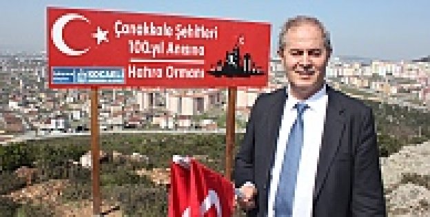 Şehitler fidanda yaşayacak!