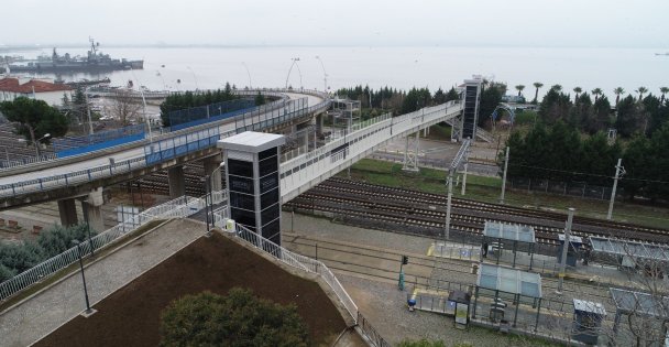 Seka Park Bilim Merkezi Yaya Üst Geçidi Tamamlandı