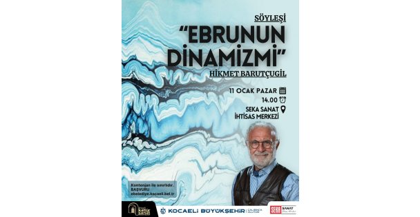 Seka Sanat İhtisas Merkezi, 2026'ya Hikmet Barutçugil ile başlıyor;  Ebru sanatının ustası sanatseverlerle buluşacak