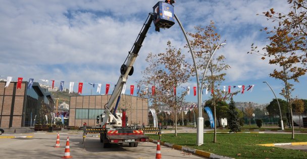 Sekapark'ta akıllı aydınlatma sistemi devreye alındı