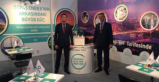 Sepaş fuarda dikkat çekti!